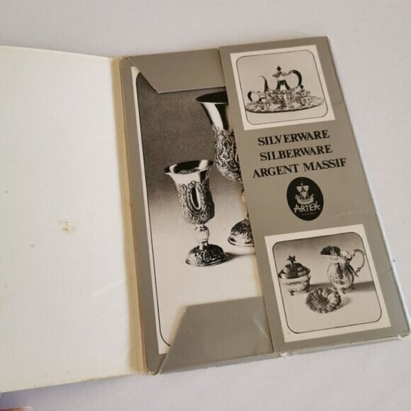 Vintage Artex Budapest Silverware Catalog, Undated No Prices Silversmiths - Picture 2 of 9